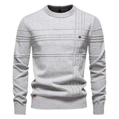 Linden Mode | Katoenen Trui met Streepdesign