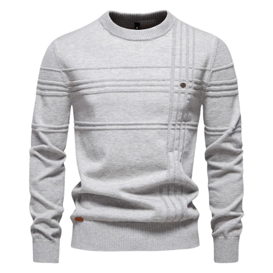 Linden Mode | Katoenen Trui met Streepdesign