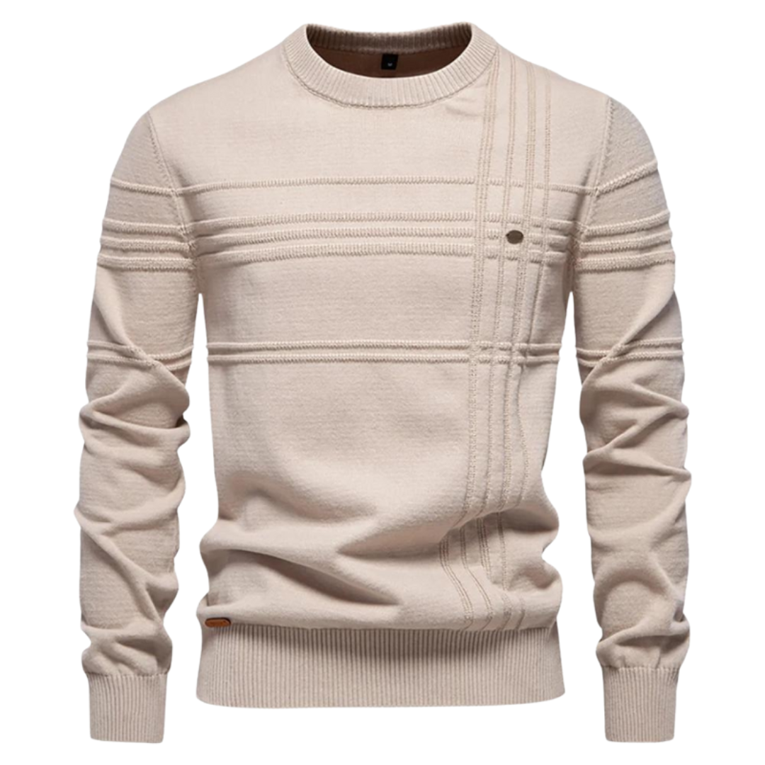 Linden Mode | Katoenen Trui met Streepdesign