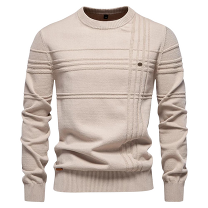 Linden Mode | Katoenen Trui met Streepdesign