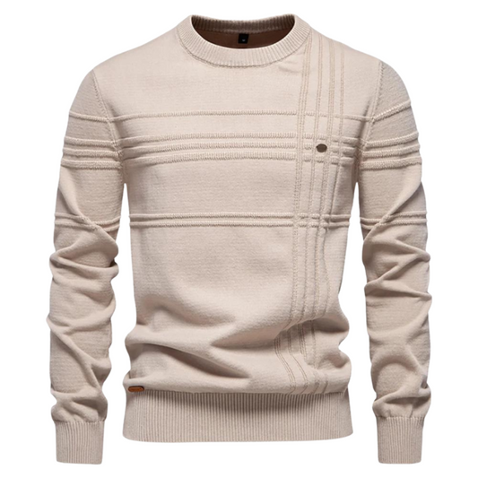Levii Koelman Herenpullover Ruitdesign