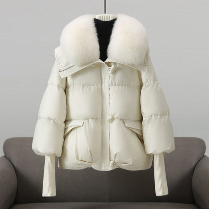 Linden Mode | Winter Donsjas met Bontkraag
