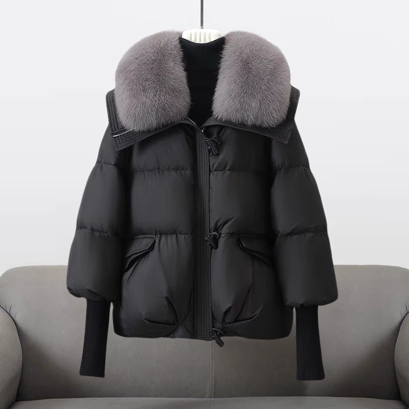 Linden Mode | Winter Donsjas met Bontkraag