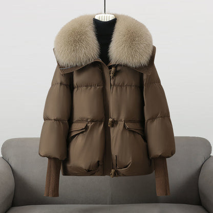 Linden Mode | Winter Donsjas met Bontkraag