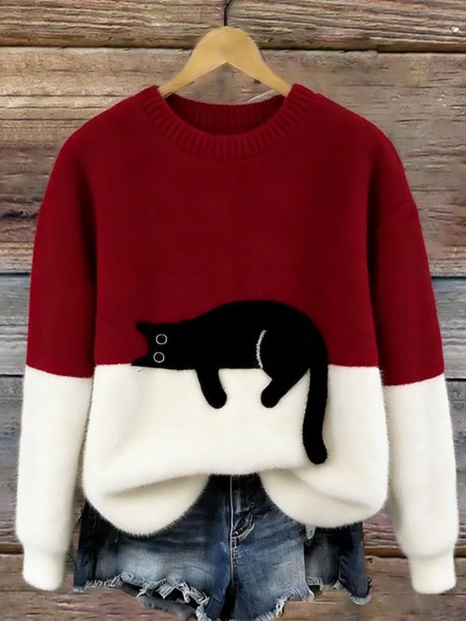 Van Dijkman Mode® | Elegante kattentrui