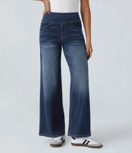 Linden Mode | Comfortabele Jeans met Hoge Taille