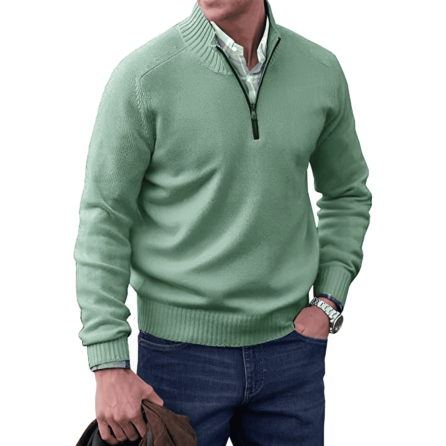 Linden Mode | Moderne Zip Trui
