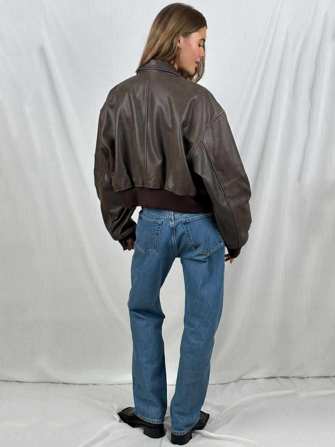 Linden Mode | Cropped Bomber Jack