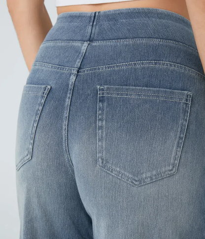Linden Mode | Comfortabele Jeans met Hoge Taille