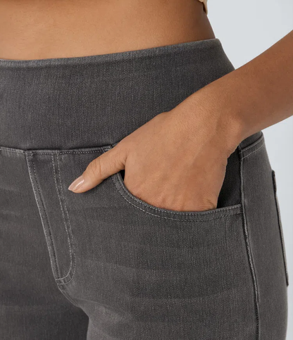 Linden Mode | Comfortabele Jeans met Hoge Taille