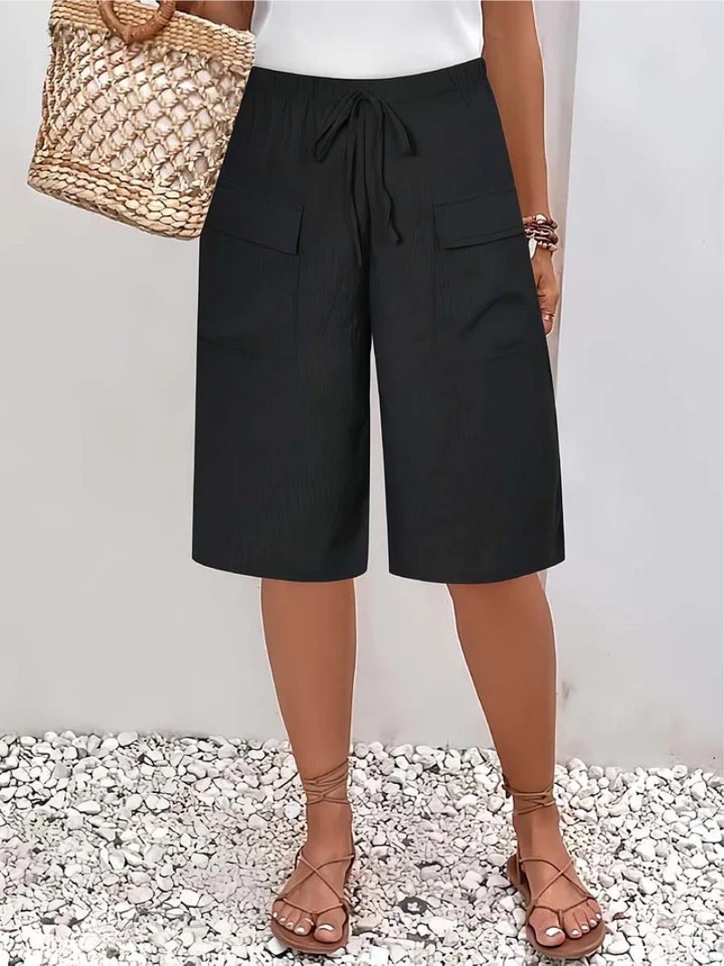 Linden Mode | Korte broek met elastische tailleband