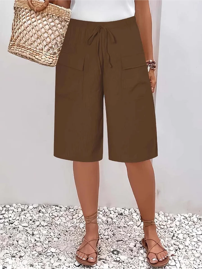 Linden Mode | Korte broek met elastische tailleband