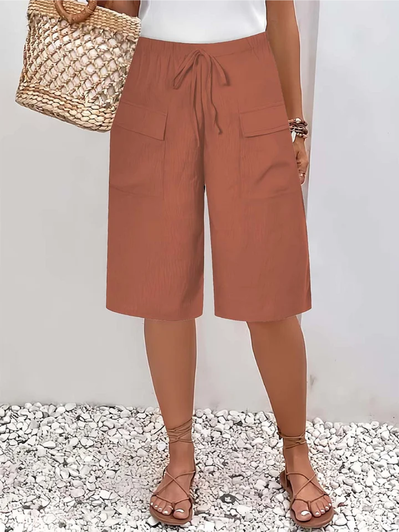 Linden Mode | Korte broek met elastische tailleband