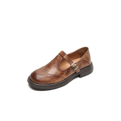Van Dijkman Mode® | Elegante Leren Damesschoen