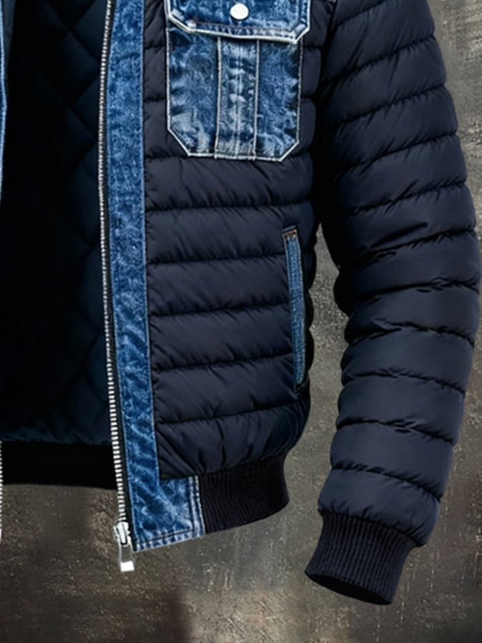 Van Dijkman Mode® | Vintage Denim Jas met Voering