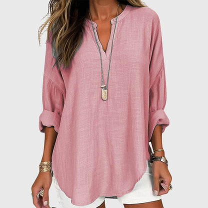 Linden Mode | Lenara Elegante en Luchtige Strandblouse
