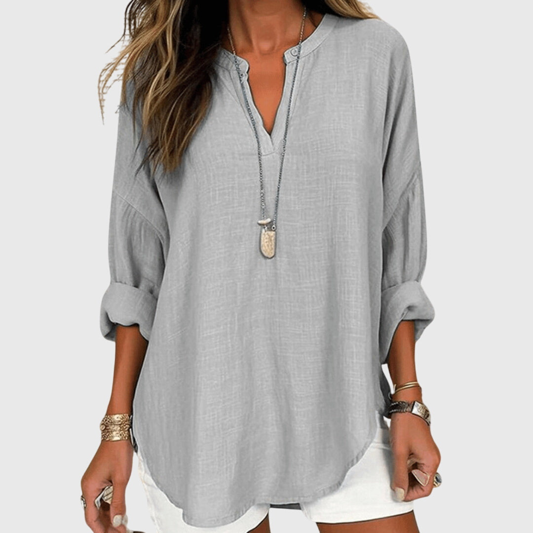 Linden Mode | Lenara Elegante en Luchtige Strandblouse