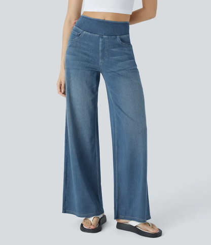 Linden Mode | Comfortabele Jeans met Hoge Taille