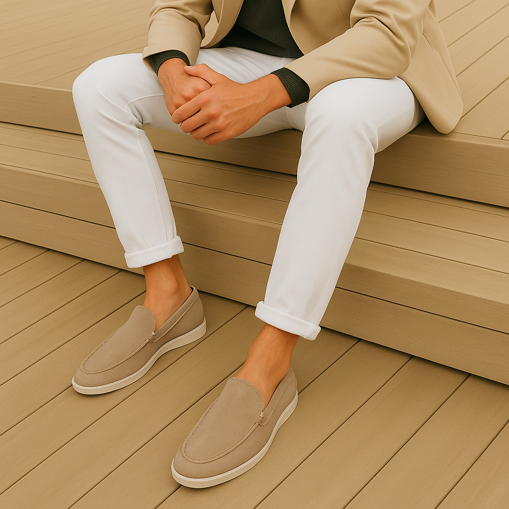 Linden Mode | Elegante Suède Loafers
