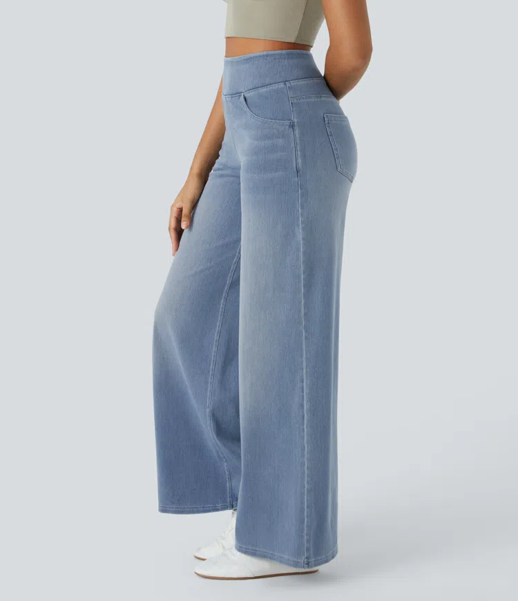 Linden Mode | Comfortabele Jeans met Hoge Taille