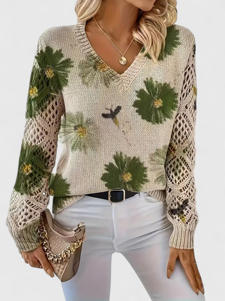 Van Dijkman Mode® | Elegante Bloementrui