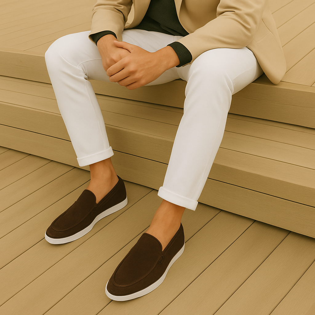 Linden Mode | Elegante Suède Loafers