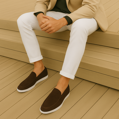 Linden Mode | Elegante Suède Loafers