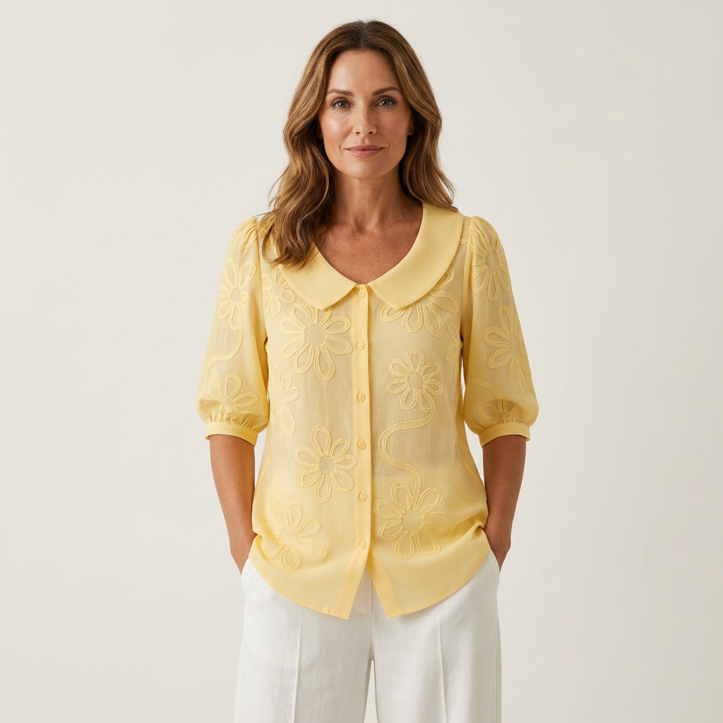 Van Dijkman Mode® | Elegante zachte dames blouse