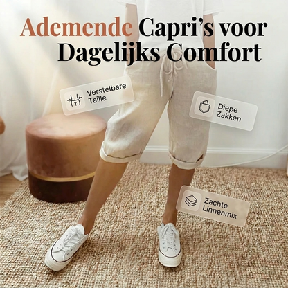 Laluna® | Katoen linnen Dames Shorts 1+1 Gratis