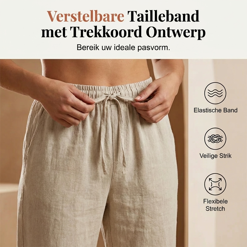 Laluna® | Katoen linnen Dames Shorts 1+1 Gratis