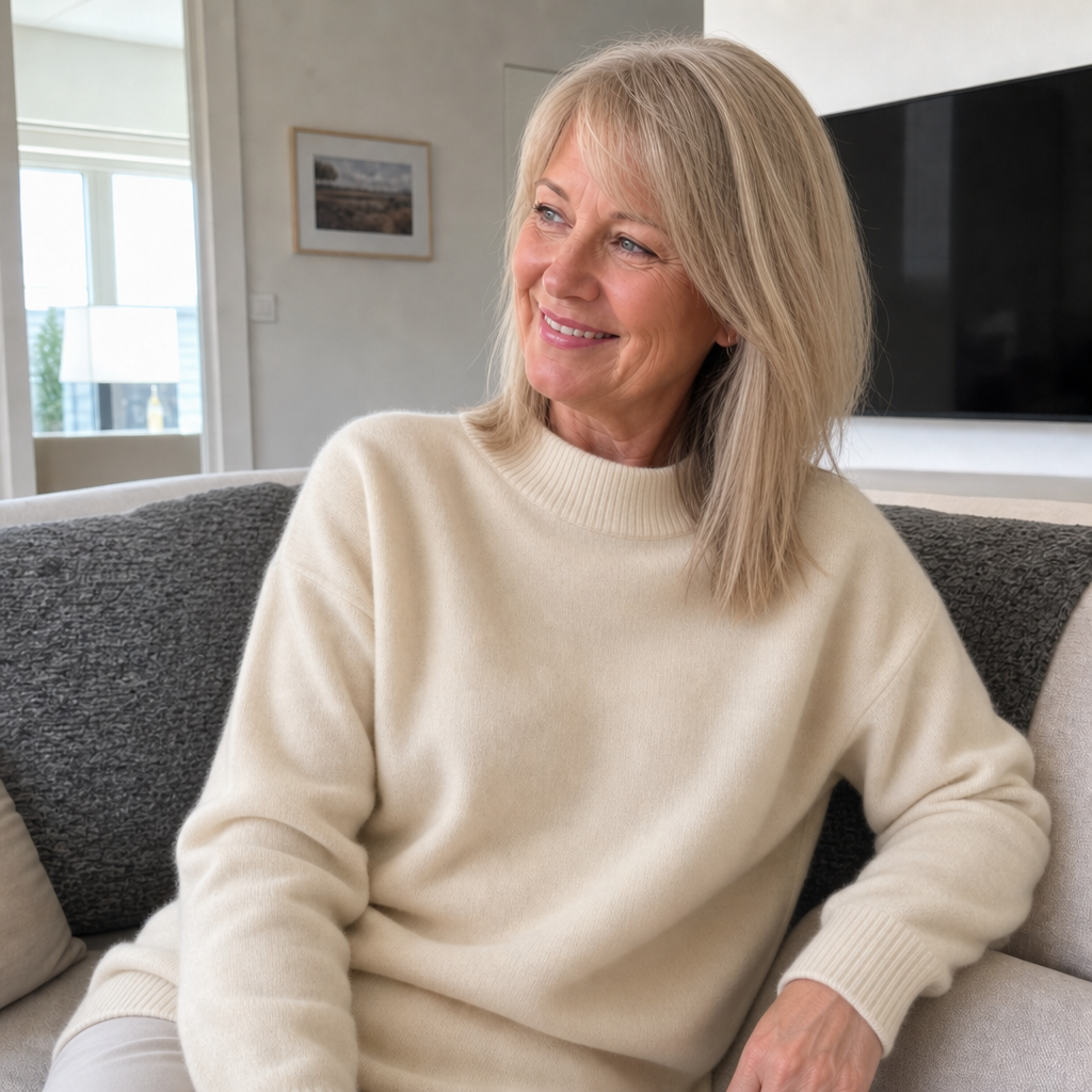 Van Dijkman Mode® | Comfortabele kasjmier damestrui