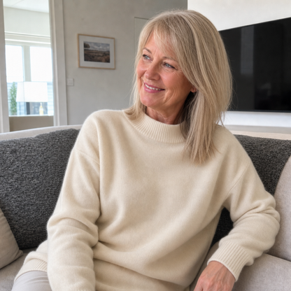 Van Dijkman Mode® | Comfortabele kasjmier damestrui