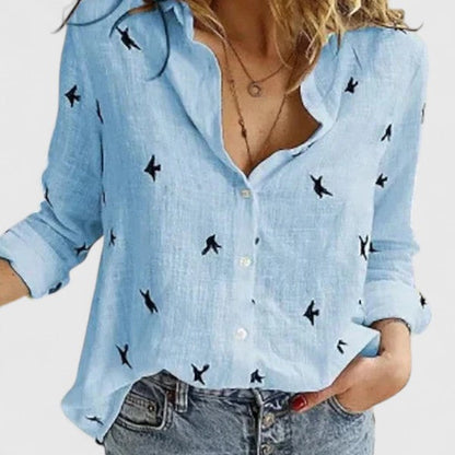 Van Dijkman Mode® | Tijdloze Blouse met Sjaalkraag
