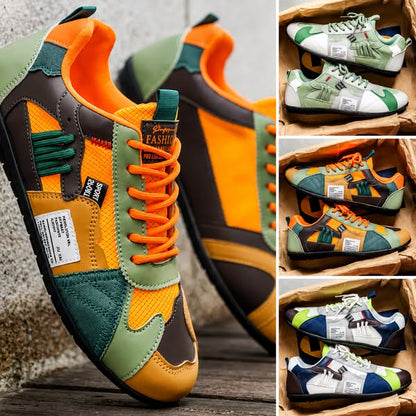 Van Dijkman Mode® | Kleurrijke Retro Sneaker