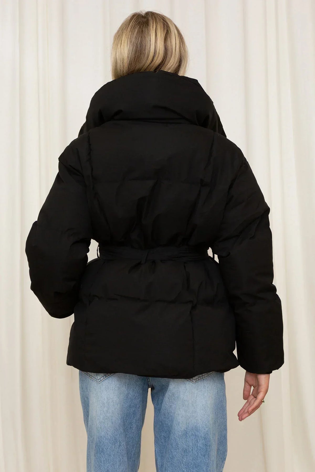 Van Dijkman Mode® | Elegante Gewatteerde Winterjas
