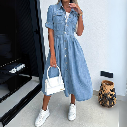 Linden Mode | Casual Denim Jurk