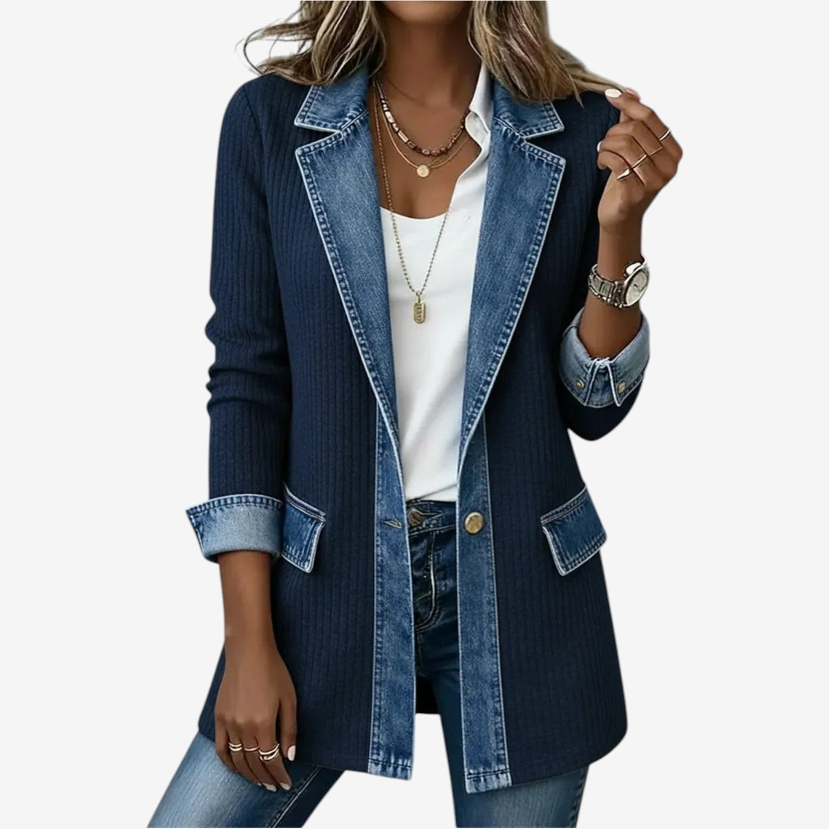 Van Dijkman Mode® | Comfortabel denimjack