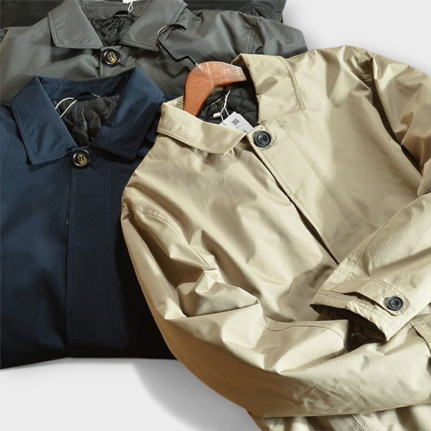 Linden Mode | Comfortabele Heren Trenchcoat
