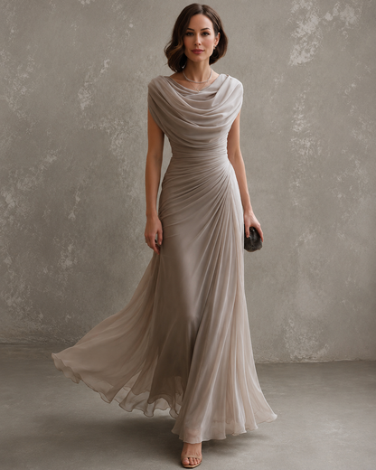 Van Dijkman Mode® | Jilliann Elegante Maxi-jurk
