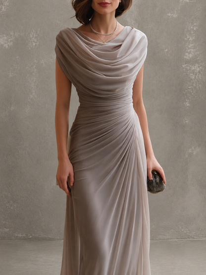 Van Dijkman Mode® | Jilliann Elegante Maxi-jurk