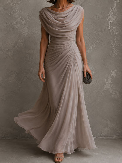 Van Dijkman Mode® | Jilliann Elegante Maxi-jurk
