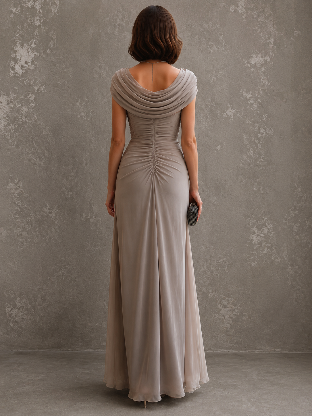 Van Dijkman Mode® | Jilliann Elegante Maxi-jurk