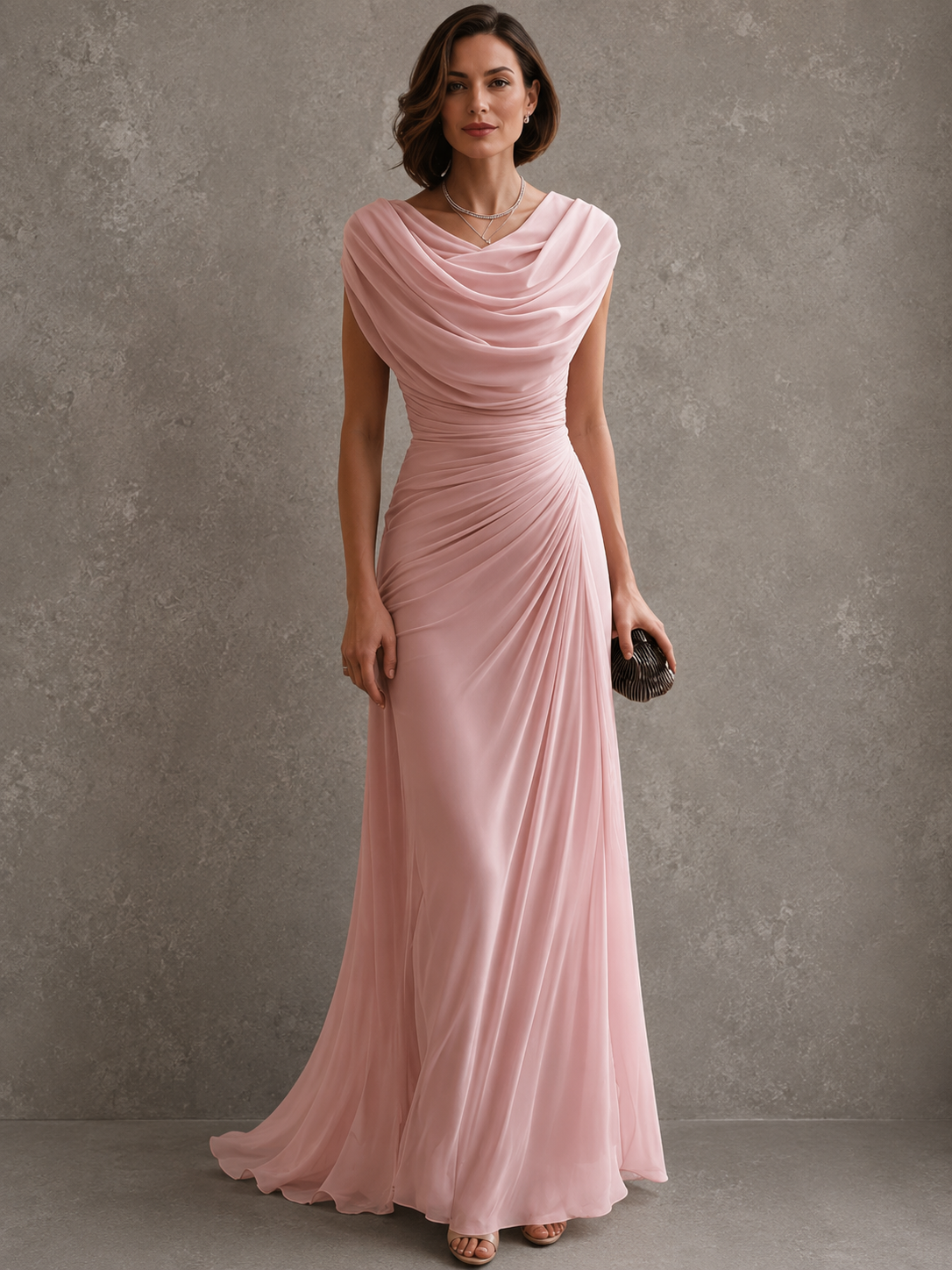 Van Dijkman Mode® | Jilliann Elegante Maxi-jurk