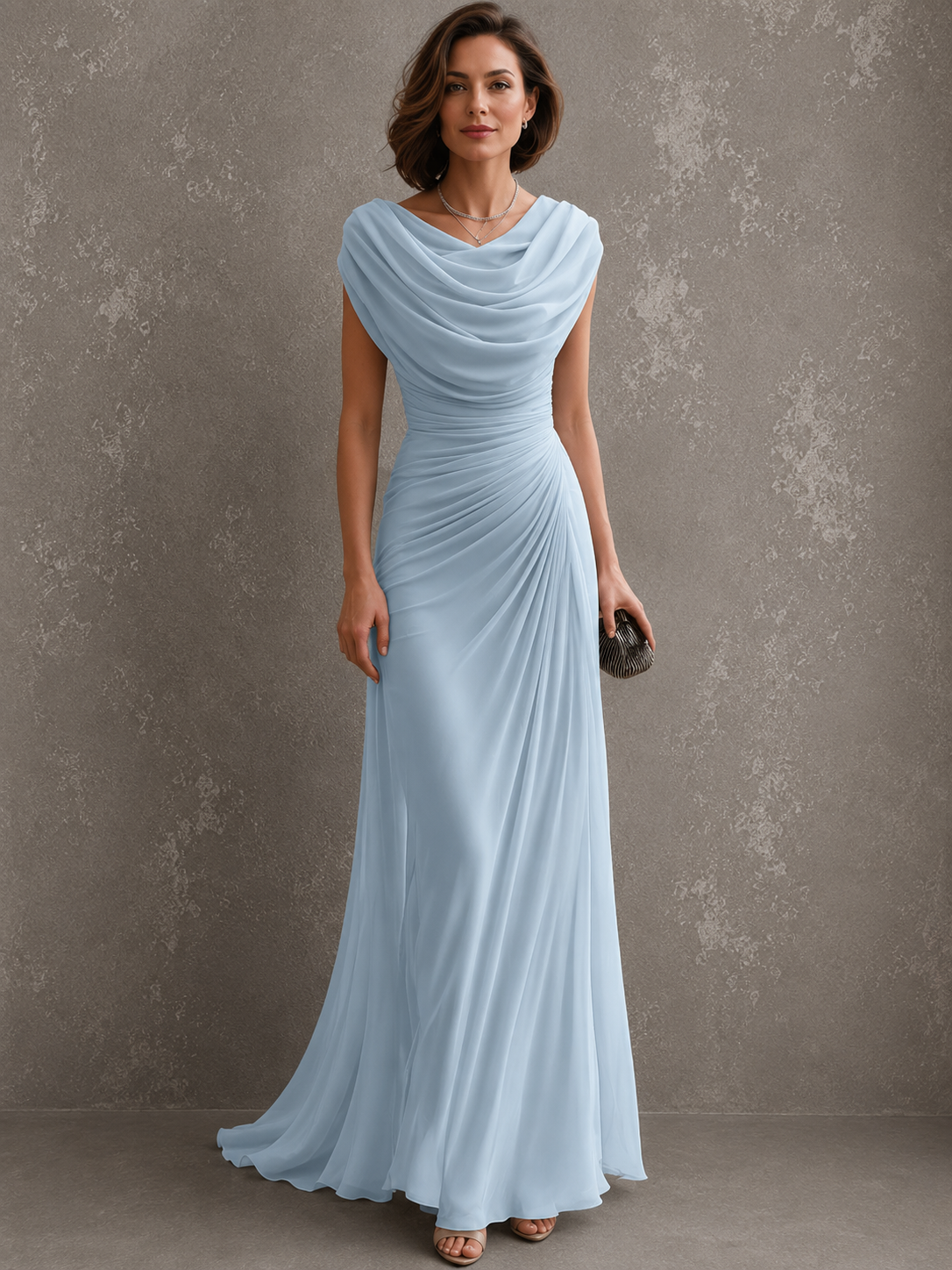 Van Dijkman Mode® | Jilliann Elegante Maxi-jurk