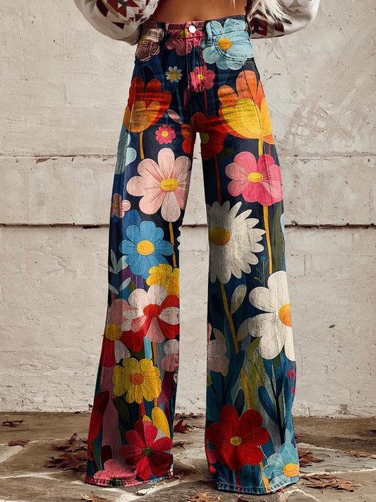 Linden Mode | Elegante Bloemenbroek