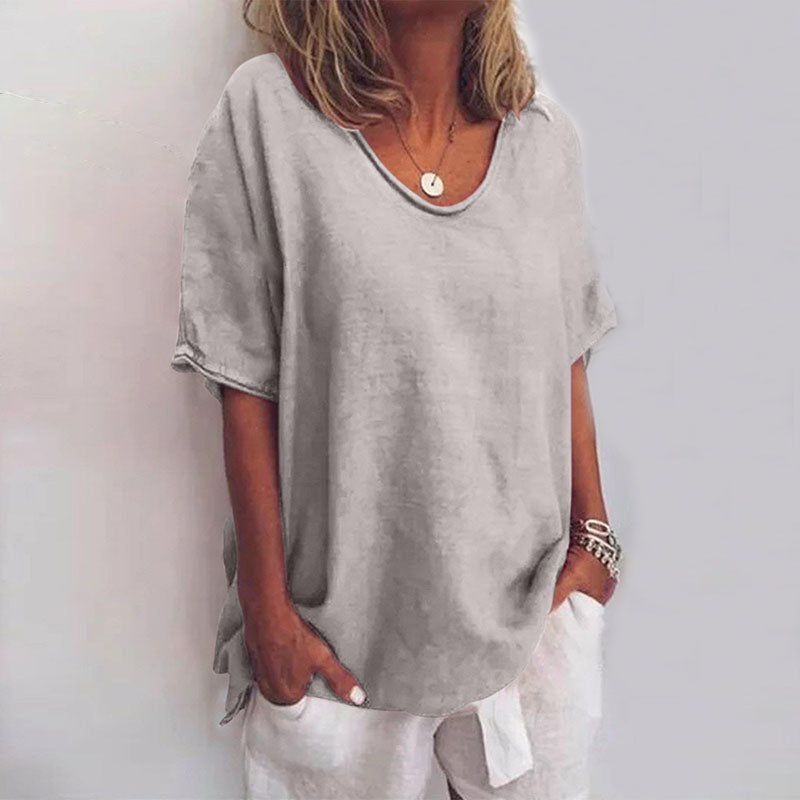 Van Dijkman Mode® | LINEN BLOUSE