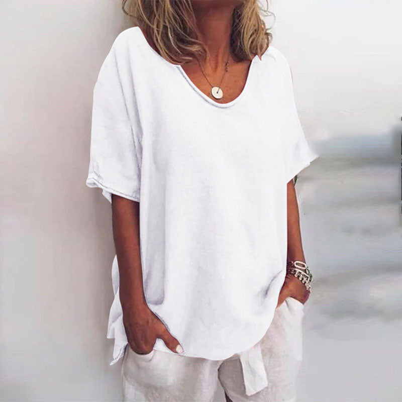 Van Dijkman Mode® | LINEN BLOUSE