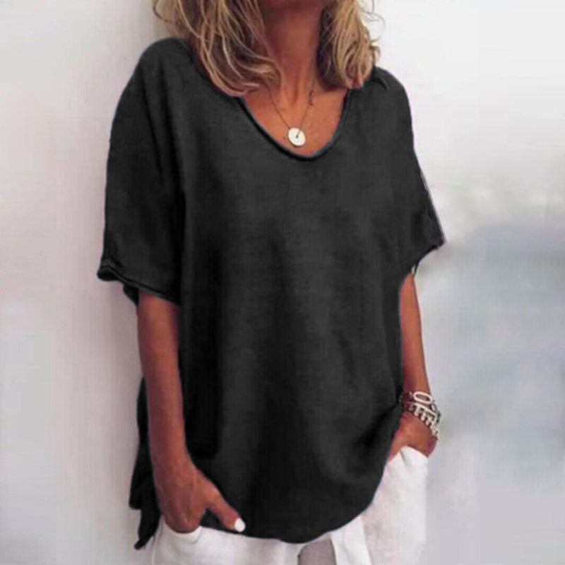 Van Dijkman Mode® | LINEN BLOUSE