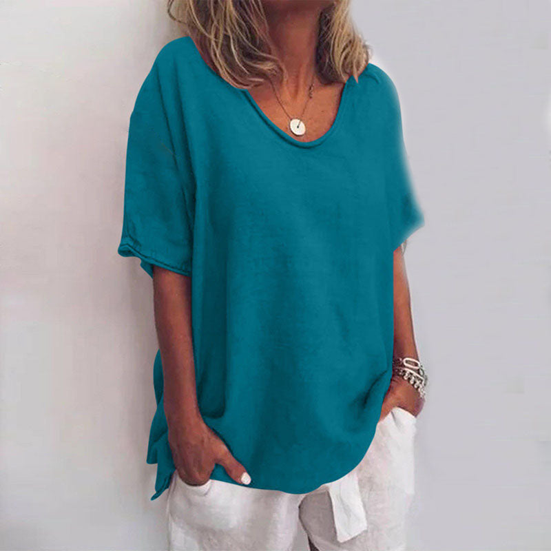 Van Dijkman Mode® | LINEN BLOUSE