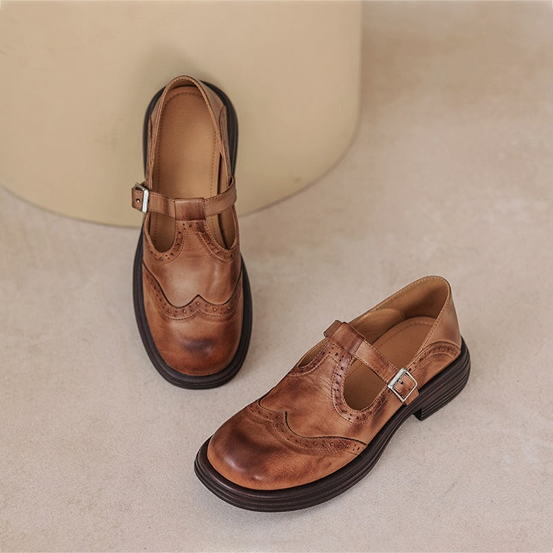 Van Dijkman Mode® | Elegante Leren Damesschoen